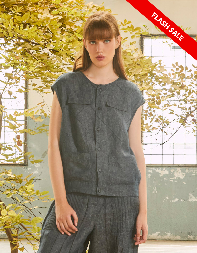 SS25 Denim Vest BL-9250104