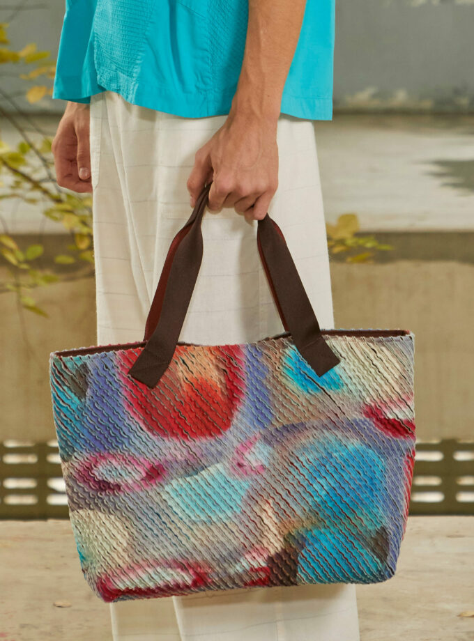 SS25 Slash square bag BA-9250110