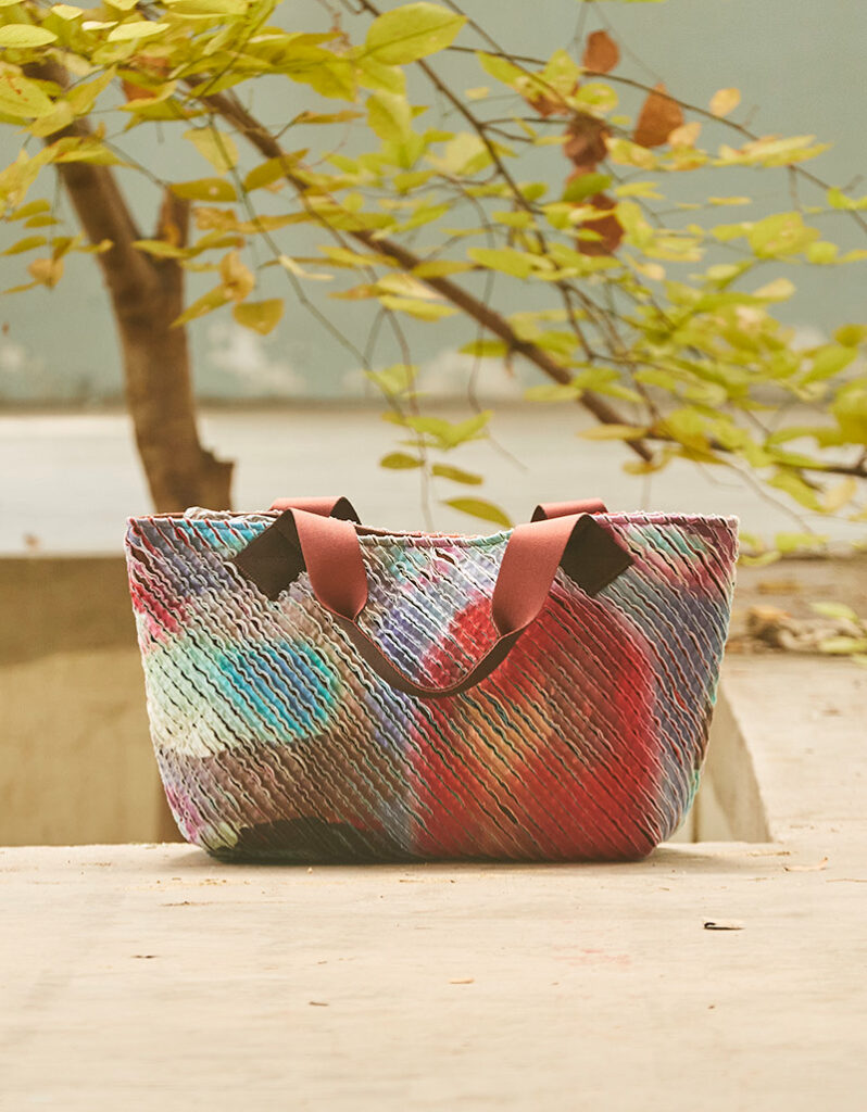 SS25 Slash long tote bag BA-9250109