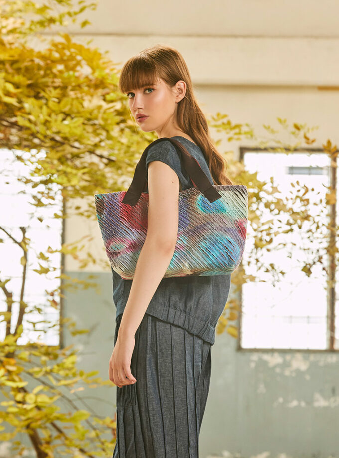 SS25 Slash long tote bag BA-9250109