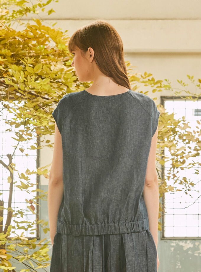 SS25 Denim Vest BL-9250104