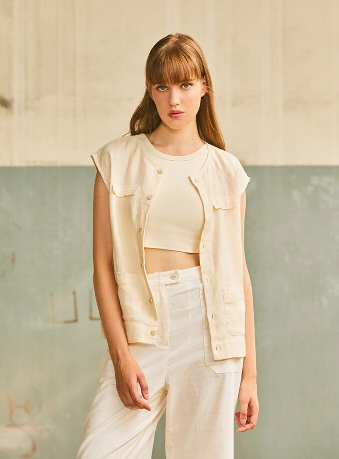 SS25 Denim Vest BL-9250104