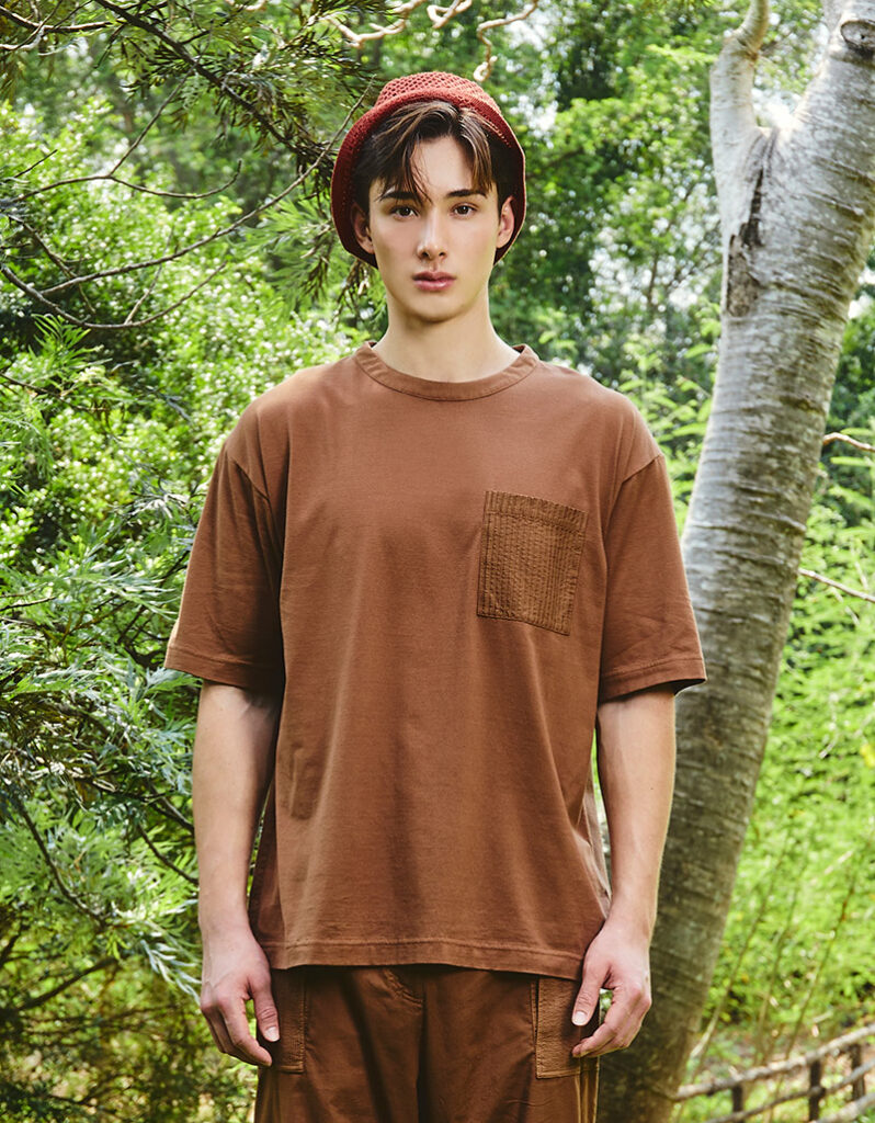AW25 Back-Panel Hybrid Tee BL-9251018