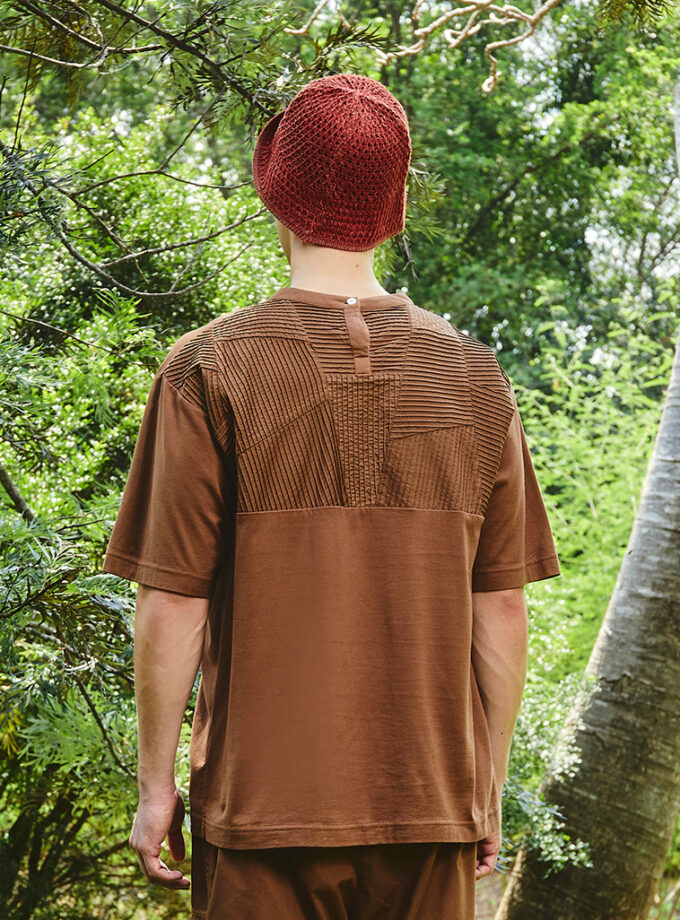 AW25 Back-Panel Hybrid Tee BL-9251018