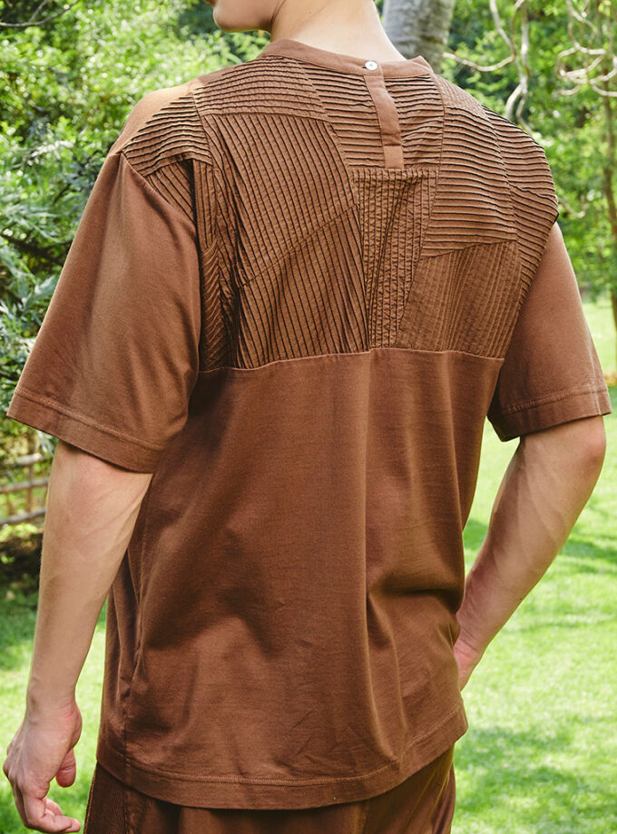 AW25 Back-Panel Hybrid Tee BL-9251018