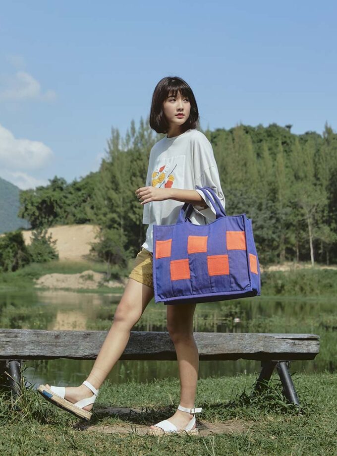 SS24 Tote Bag Rcc Denim BA-9240114