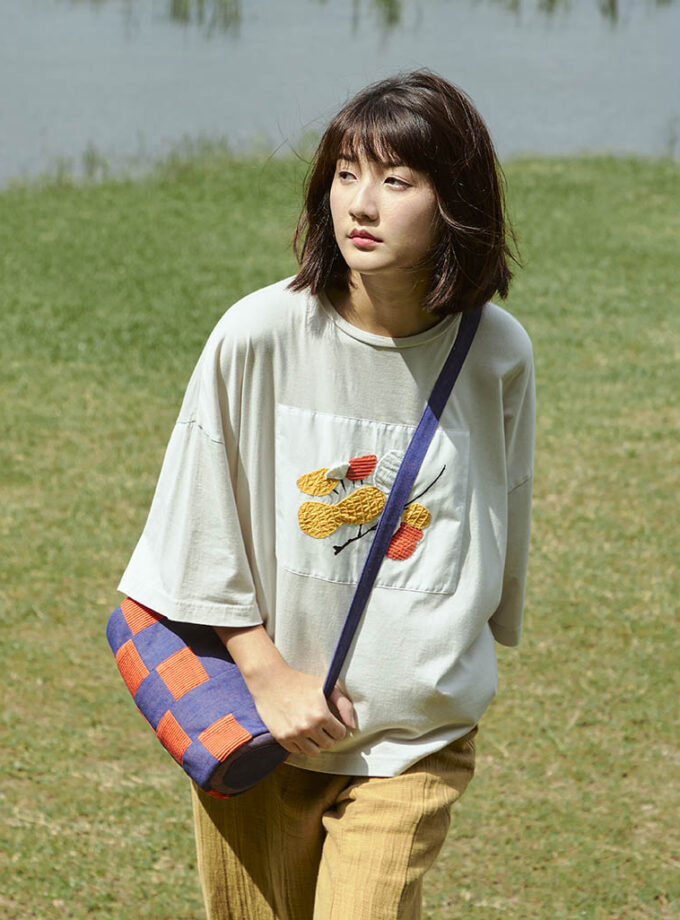 SS24 Barrel Bag Rcc Denim BA-9240115