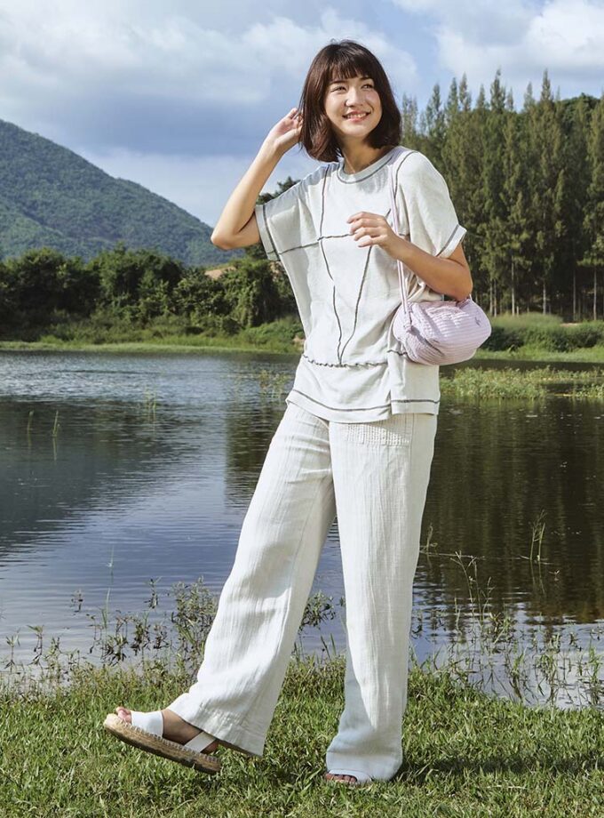 SS24 Blouse Cap Sleeves BL-9240418