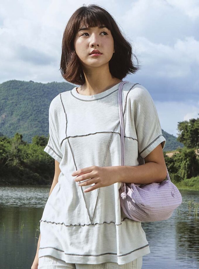 SS24 Blouse Cap Sleeves BL-9240418