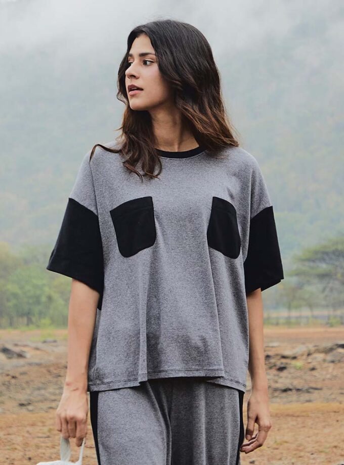 AW24 Stripe Jersey Over T-Shirt BL-9240701