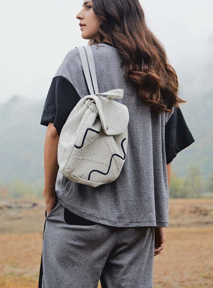 AW24 Stripe Jersey Over T-Shirt BL-9240701