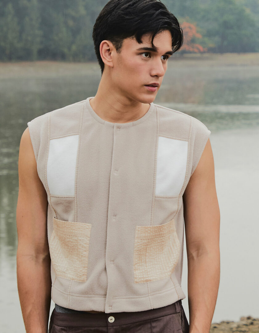 AW24 Fleece Vest BL-9241001 - Image 6