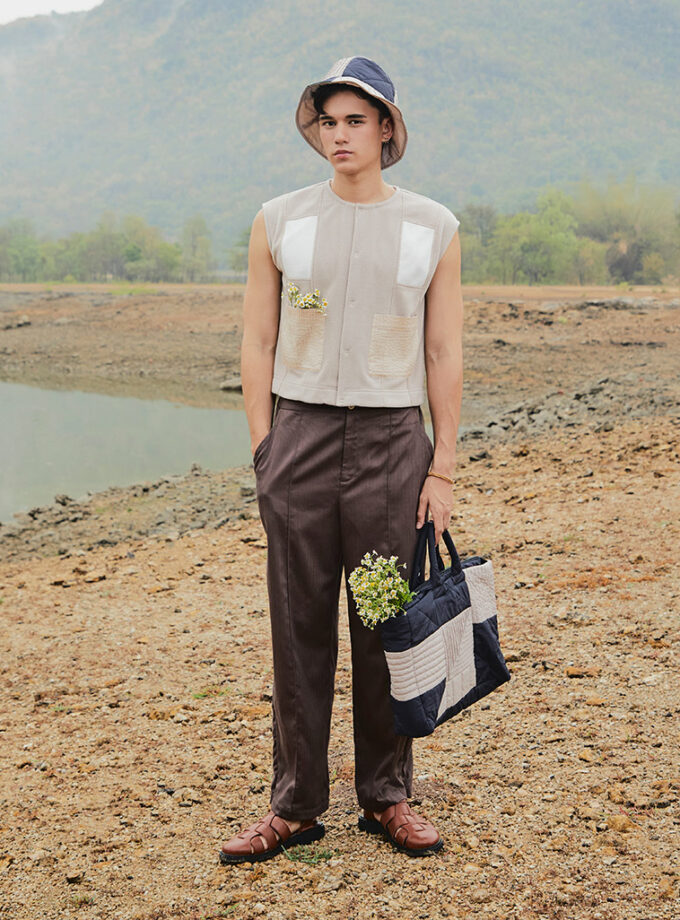 AW24 Fleece Vest BL-9241001