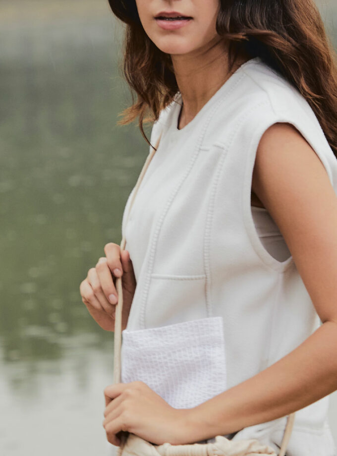 AW24 Fleece Vest BL-9241001