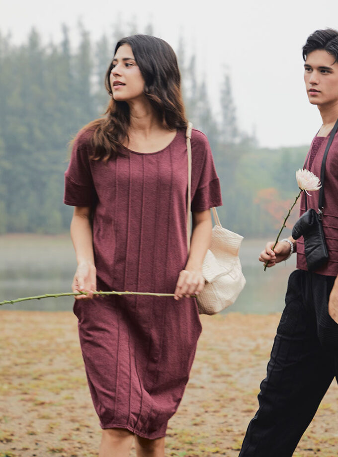 AW24 Two Way Stretch Jersey Dress DS-9240718