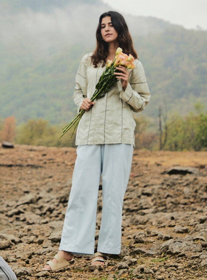 AW24 Herringbone Pants PN-9241003