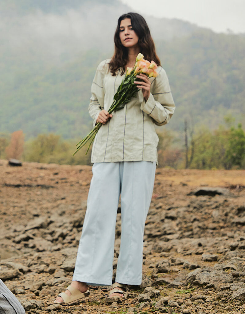 AW24 Herringbone Pants PN-9241003