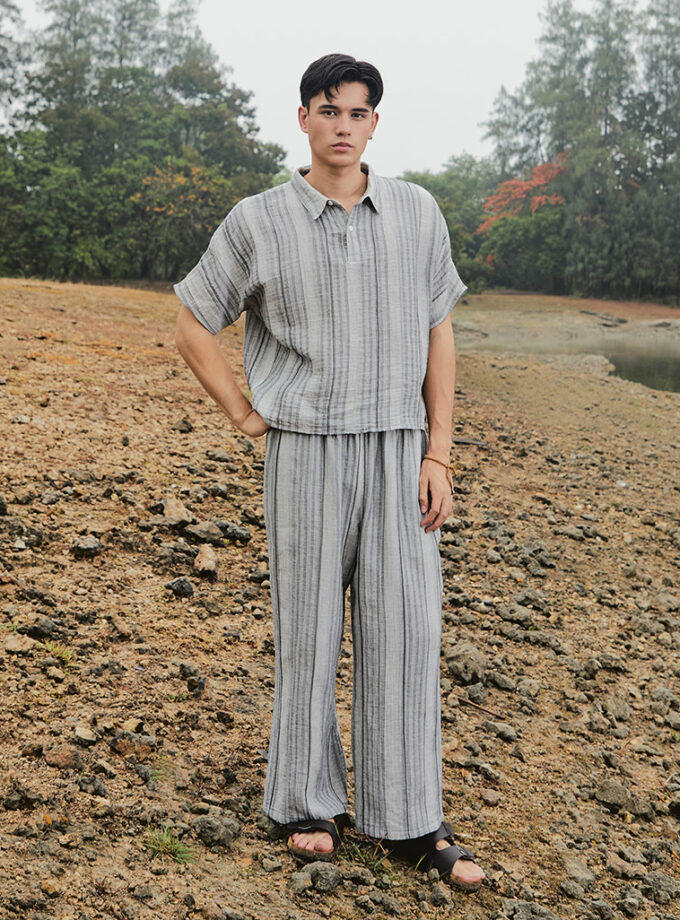 AW24 Washed Yuyu Pants PN-9241007