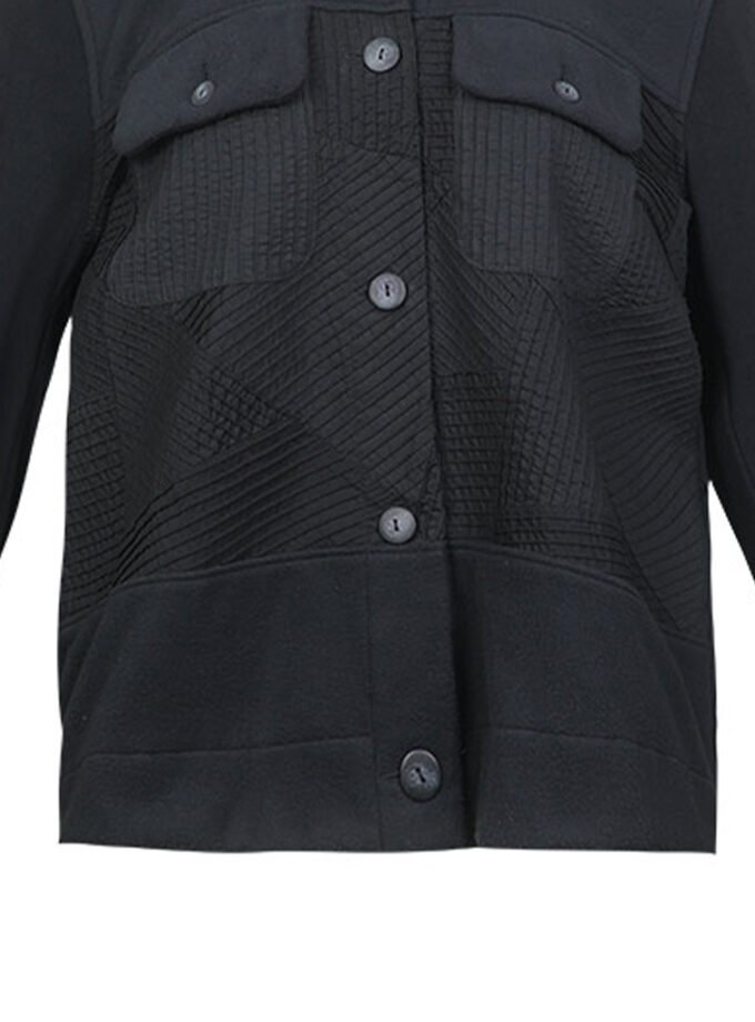 AW25 Mono Texture Panel Jacket JK-9250717