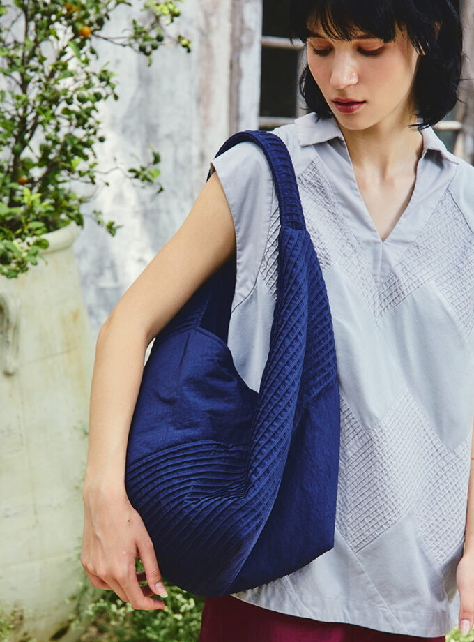 AW25 Zanpu Diagonal Remix Tote Bag BA-9251011