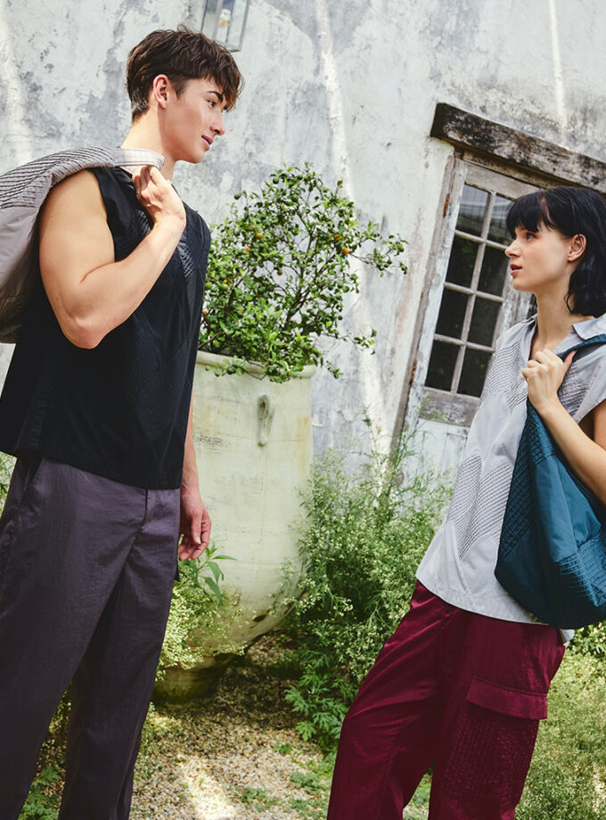 AW25 Zanpu Diagonal Remix Tote Bag BA-9251011