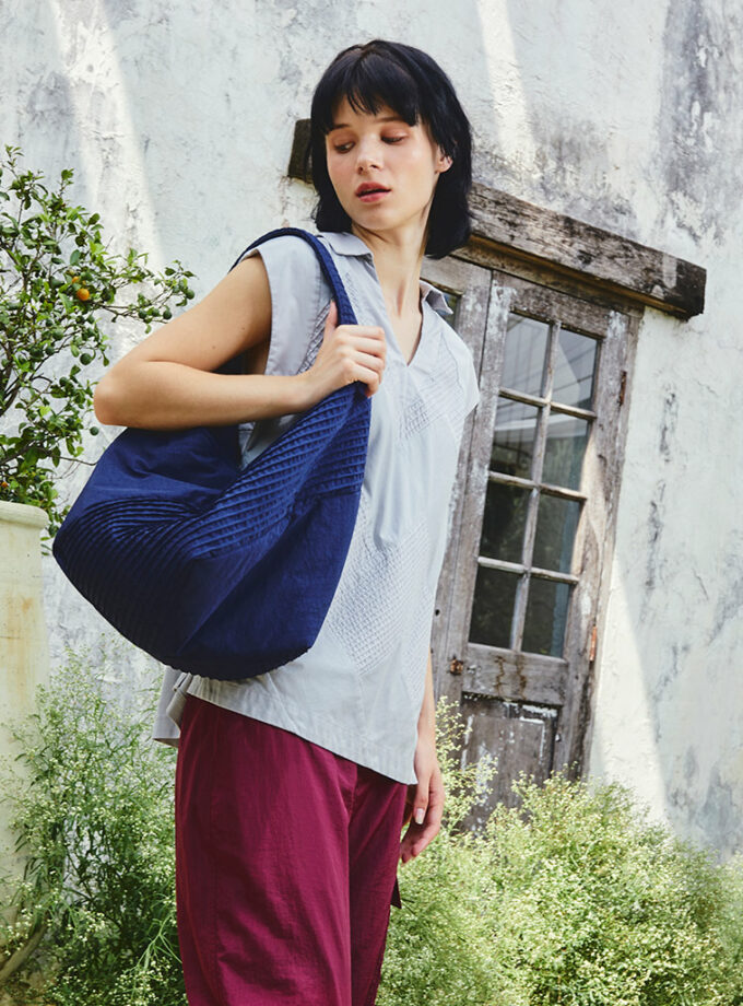 AW25 Zanpu Diagonal Remix Tote Bag BA-9251011