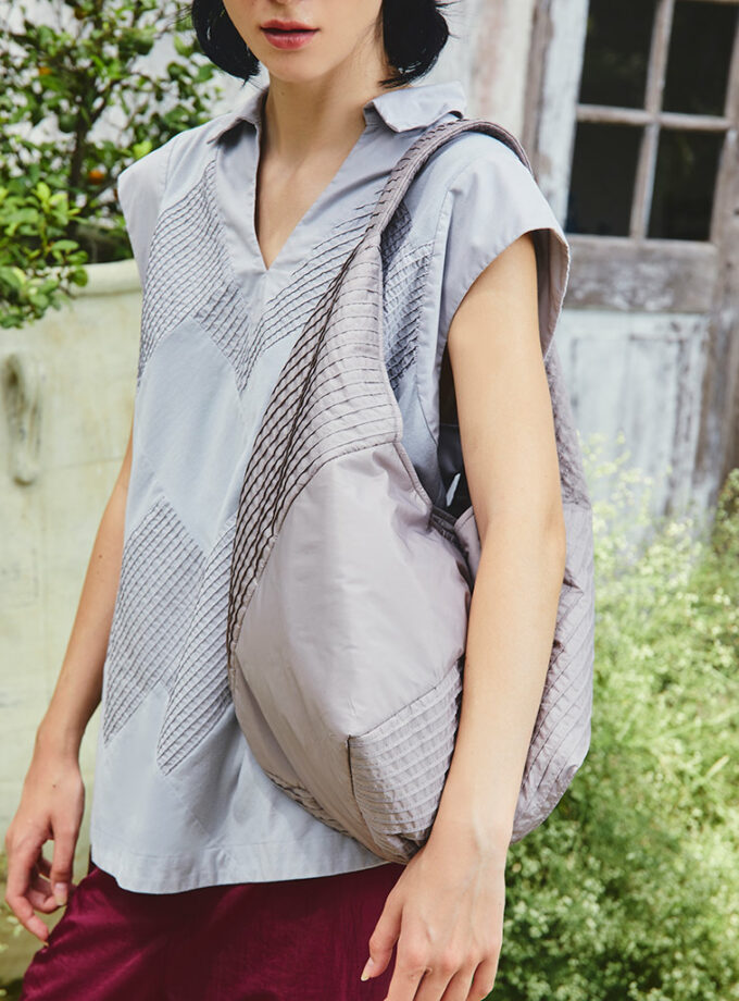 AW25 Zanpu Diagonal Remix Tote Bag BA-9251011