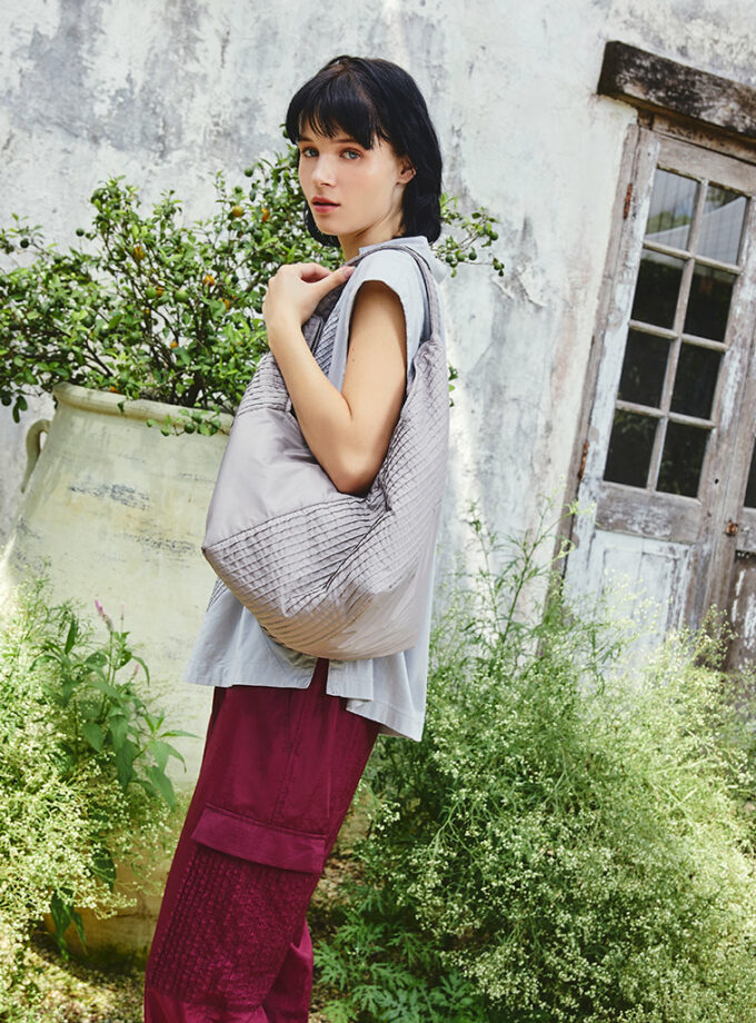 AW25 Zanpu Diagonal Remix Tote Bag BA-9251011