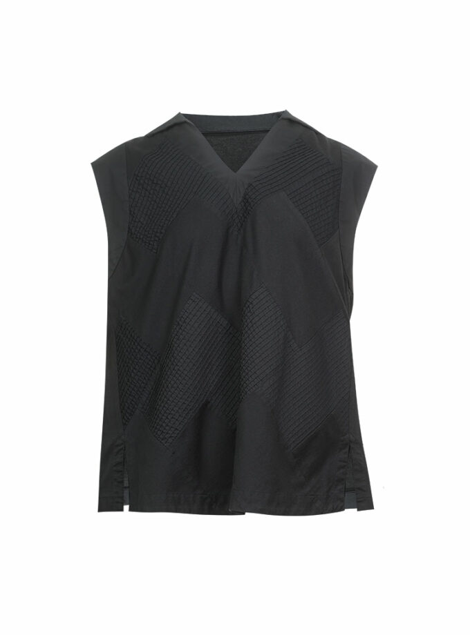AW25 Mono Angle Patch Jersey Vest BL-9251002