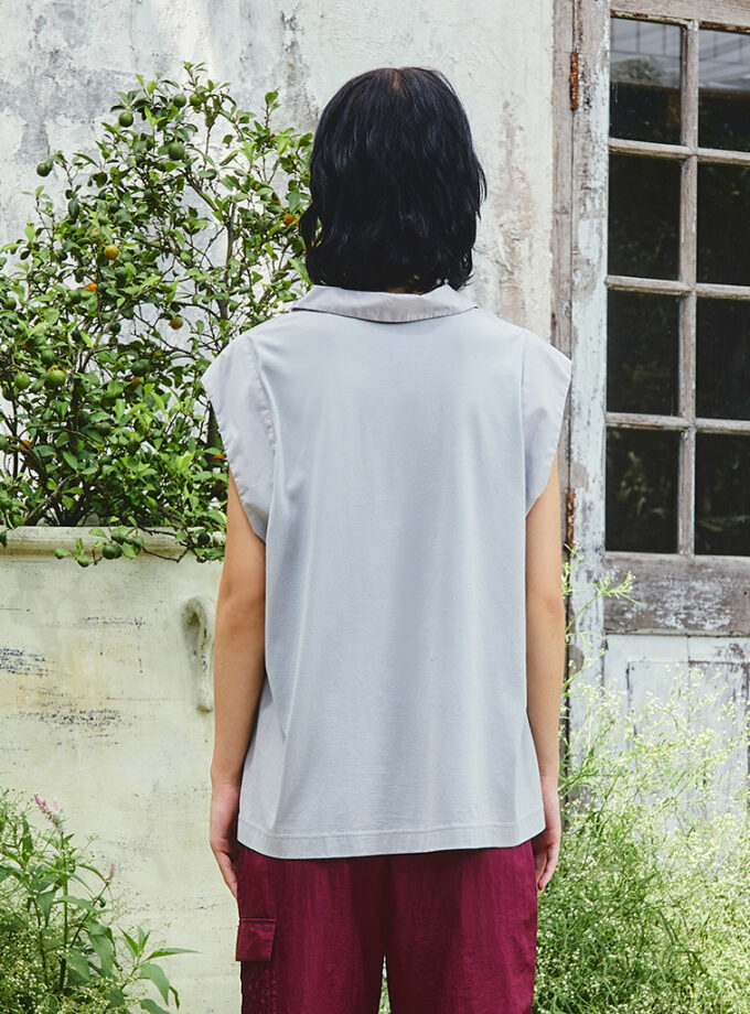 AW25 Mono Angle Patch Jersey Vest BL-9251002