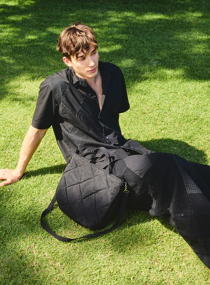 AW25 Patchweave Sling Tote BA-9250713