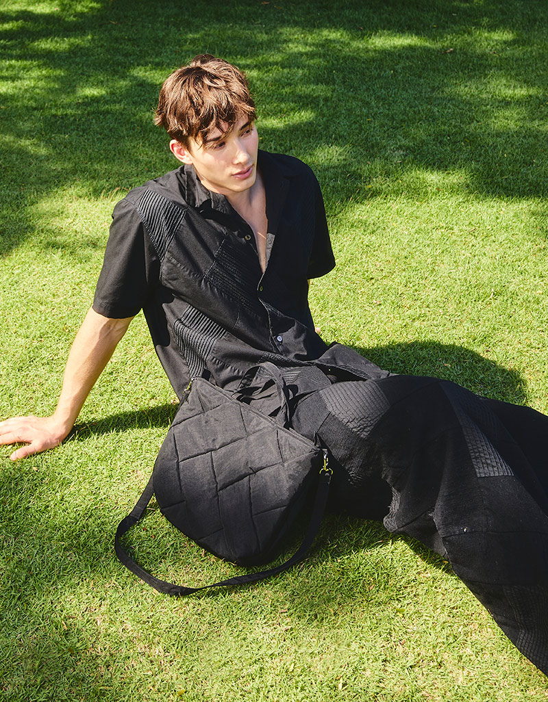 AW25 Patchweave Sling Tote BA-9250713 - Image 8