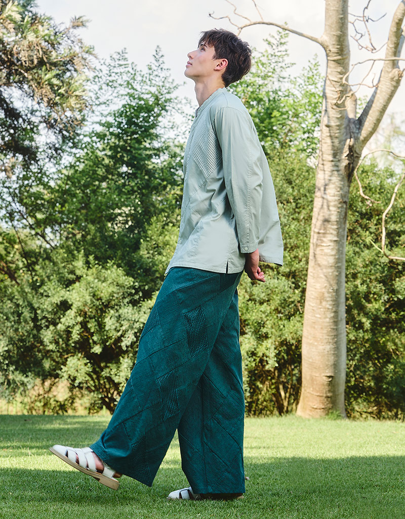 AW25 MonoPatch Mandarin Shirt BL-9251015 - Image 3