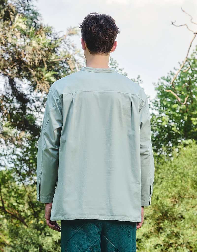 AW25 MonoPatch Mandarin Shirt BL-9251015 - Image 4