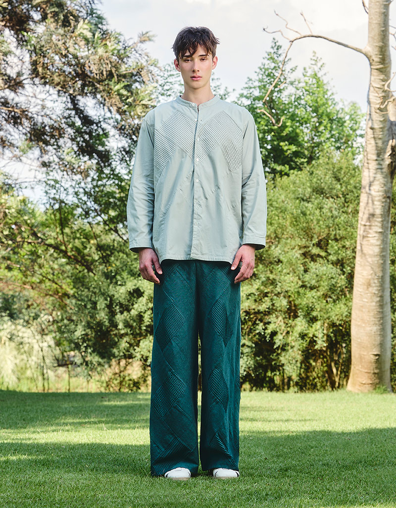 AW25 MonoPatch Mandarin Shirt BL-9251015 - Image 2