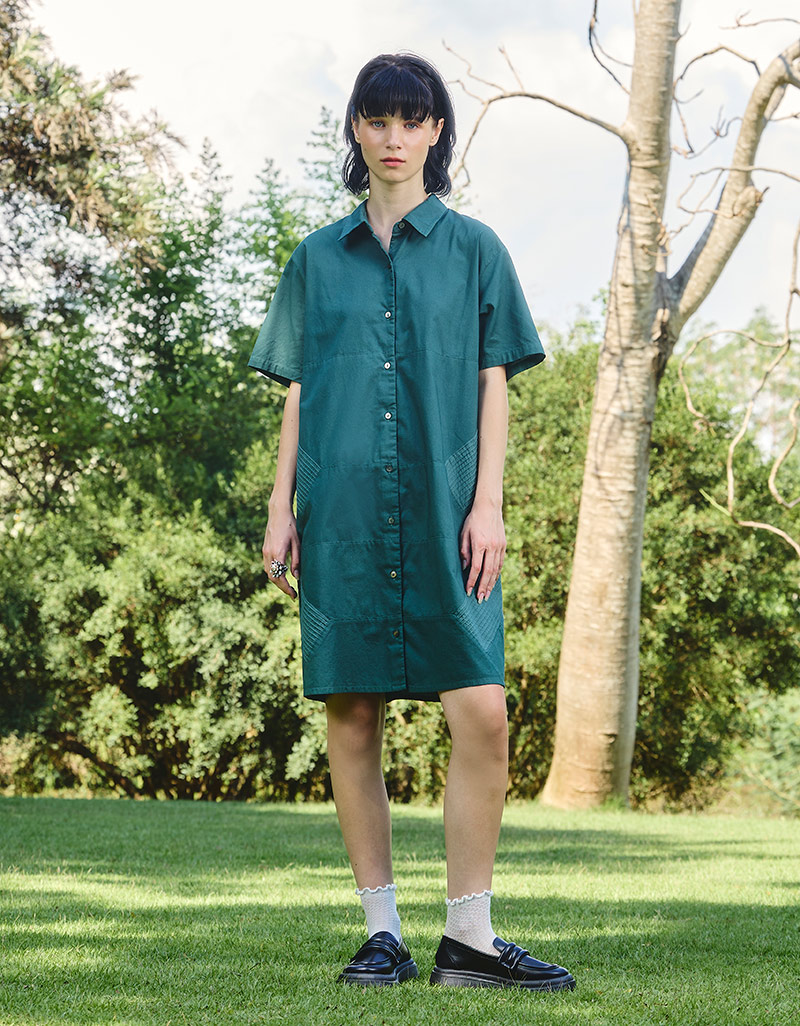 AW25 Seamline Utility Shirtdress DS-9251008