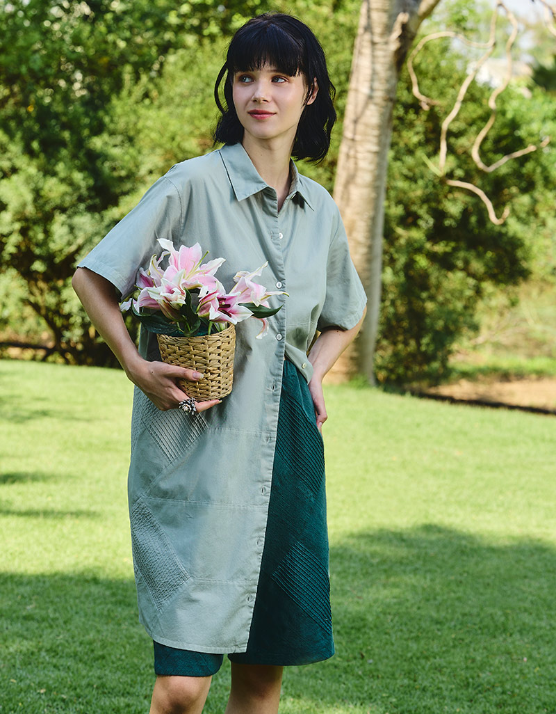 AW25 Seamline Utility Shirtdress DS-9251008 - Image 2