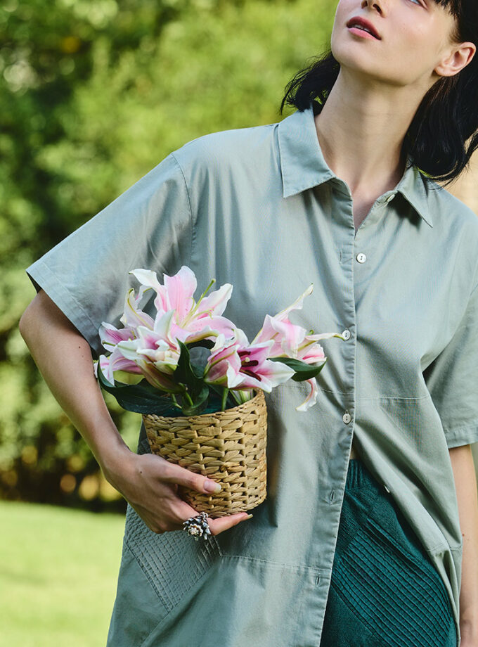 AW25 Seamline Utility Shirtdress DS-9251008