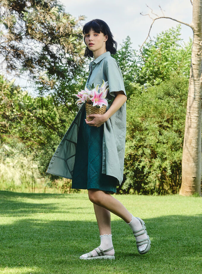 AW25 Seamline Utility Shirtdress DS-9251008