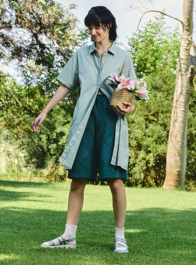 AW25 Seamline Utility Shirtdress DS-9251008