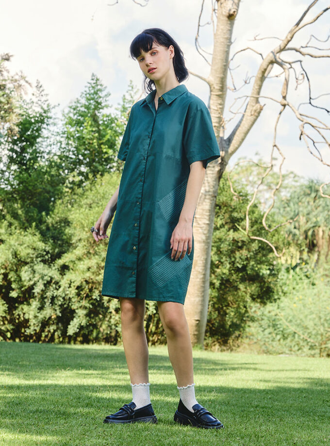 AW25 Seamline Utility Shirtdress DS-9251008