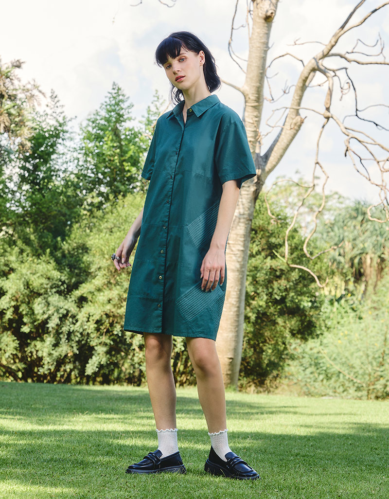 AW25 Seamline Utility Shirtdress DS-9251008 - Image 9