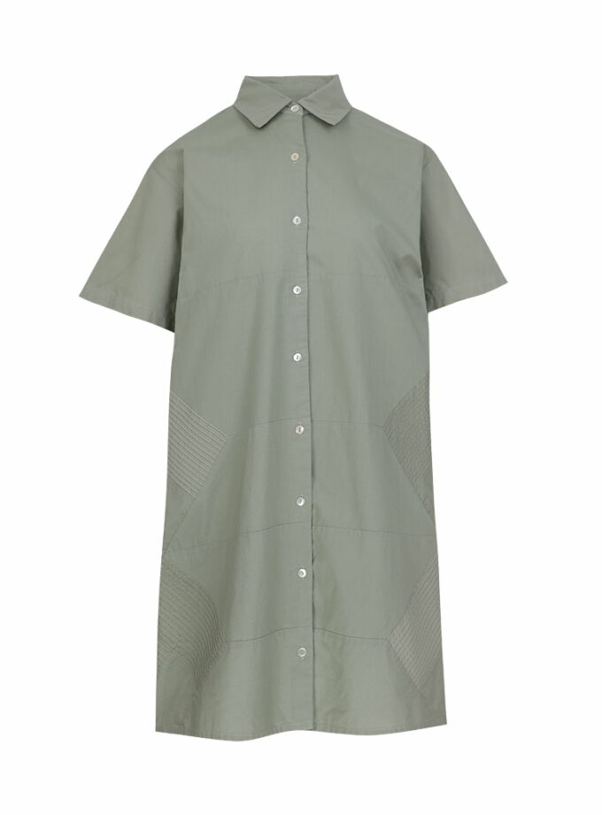 AW25 Seamline Utility Shirtdress DS-9251008