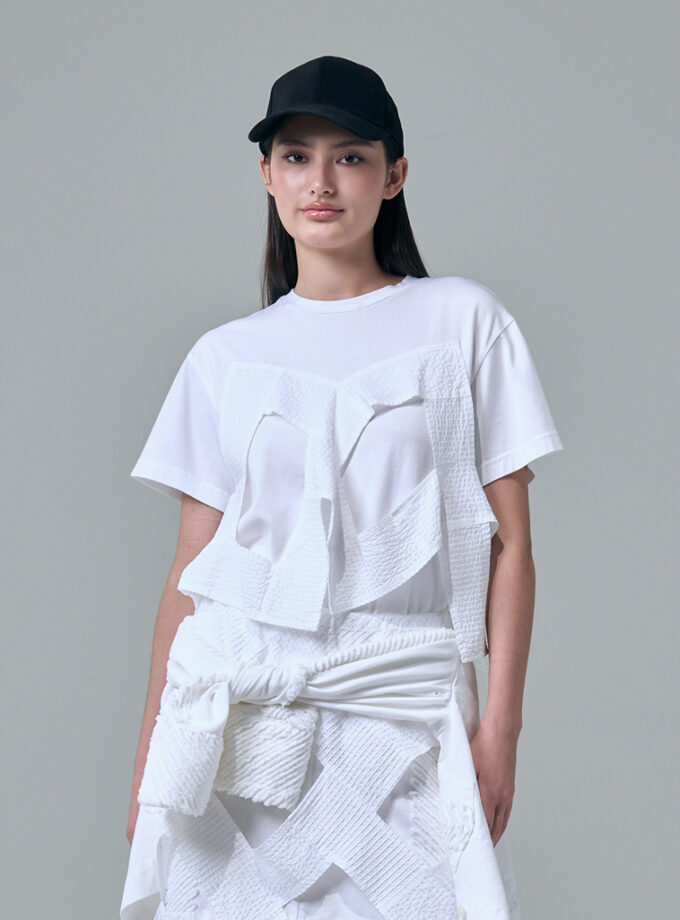 SS26 S40 Structured Layer Tee T-SHIRT BL-9260101