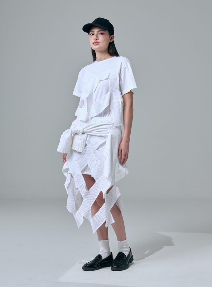 SS26 S40 Structured Layer Tee T-SHIRT BL-9260101