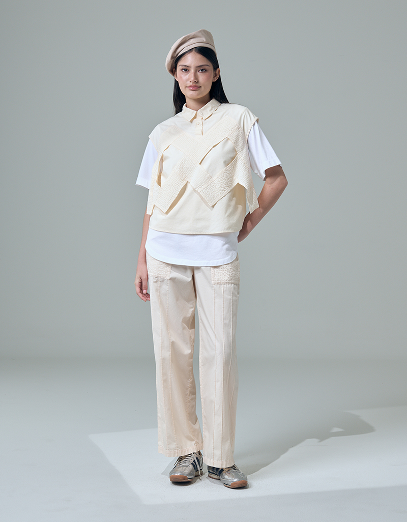 SS26 S40 ZANPU Essential Tee Blouse BL-9260120 - Image 3