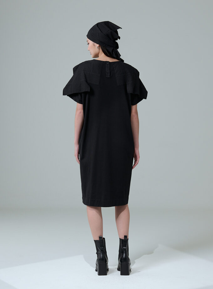 SS26 S40 Structured Layer Tunic Dress DS-9260203