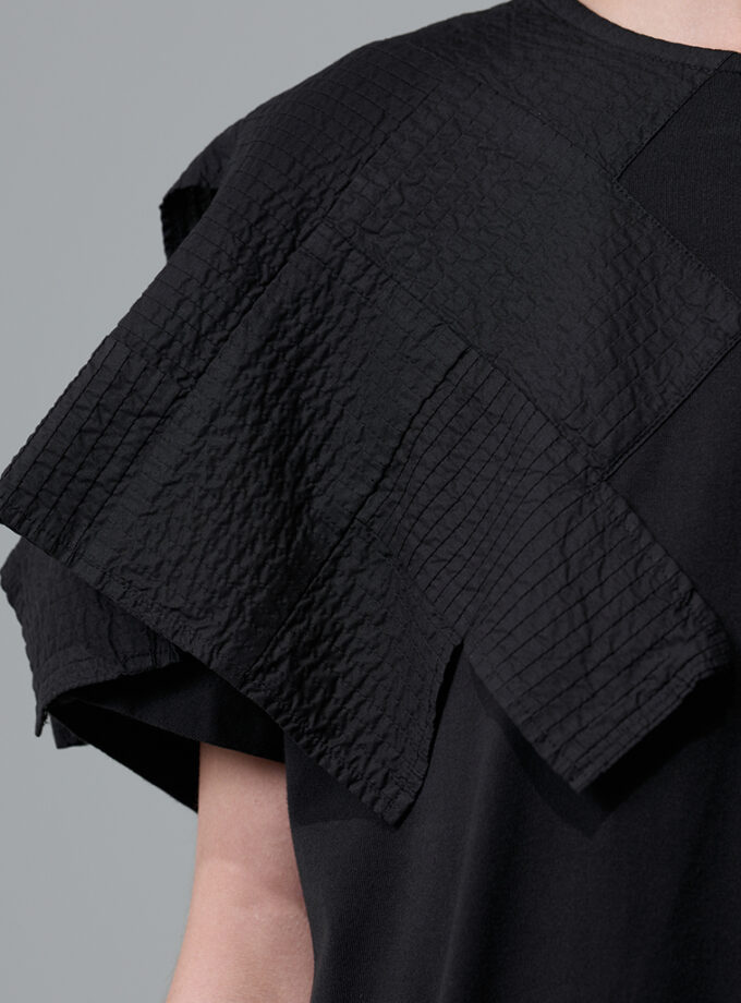 SS26 S40 Structured Layer Tunic Dress DS-9260203