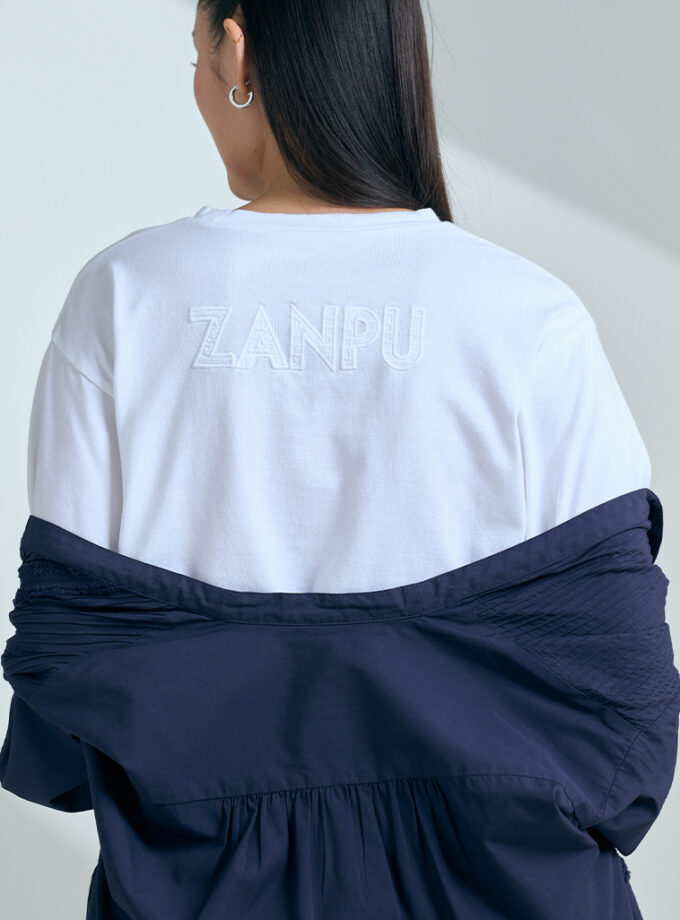 SS26 S40 ZANPU Essential Tee Blouse BL-9260120