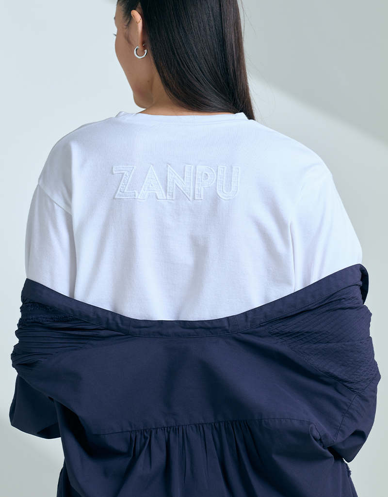 SS26 S40 ZANPU Essential Tee Blouse BL-9260120 - Image 3